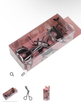 Nascita Eyelash Curler Professional Tool For Curling & Enhancing Eyelashes